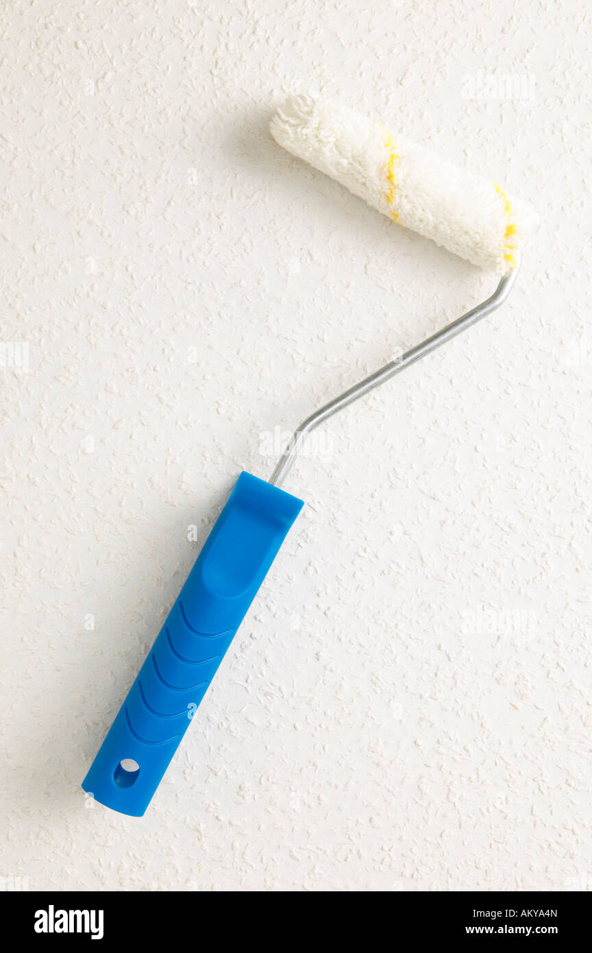 Paint roller, close-up Stock Photo - Alamy