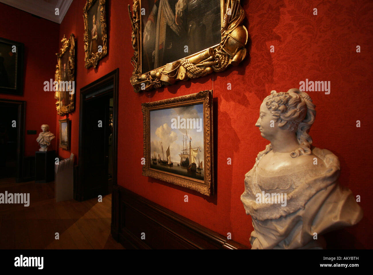 Art in the museum Mauritshuis in The Hague Netherlands Stock Photo
