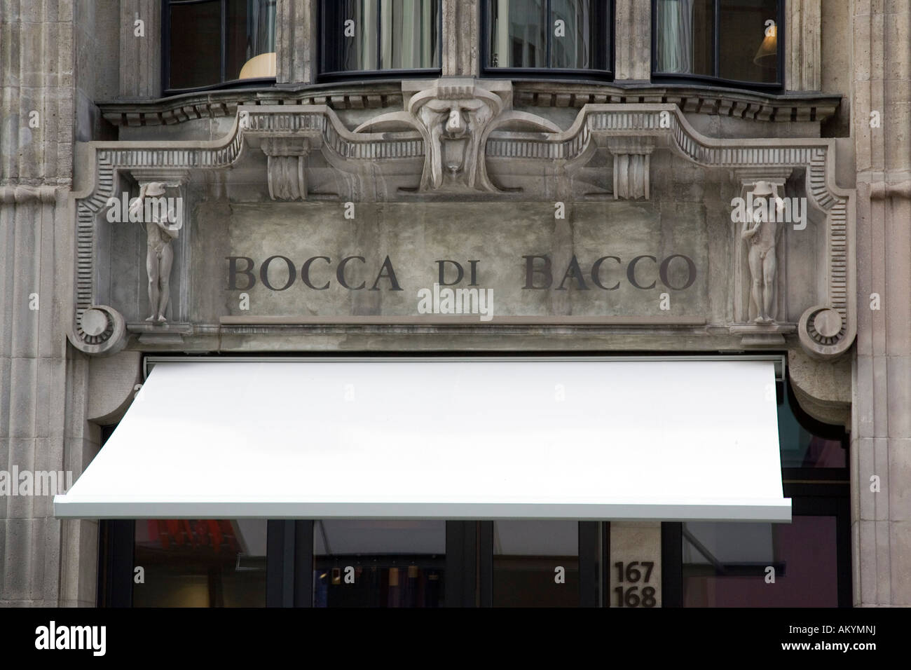 Bocca Di Bacco - VIP-Restaurant in Berlin, Germany Stock Photo - Alamy