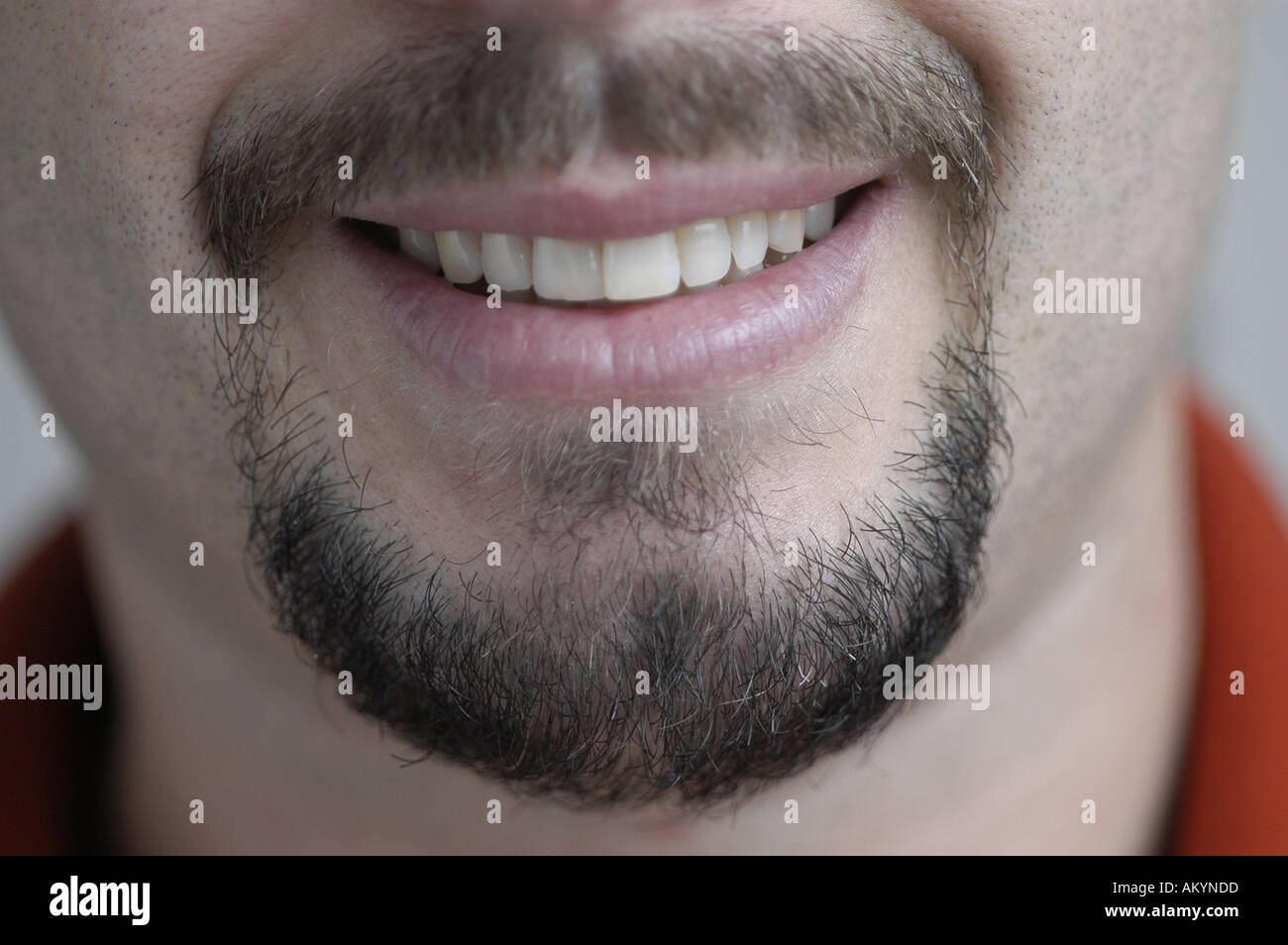 A closeup of a man's facial hair Stock Photo Alamy