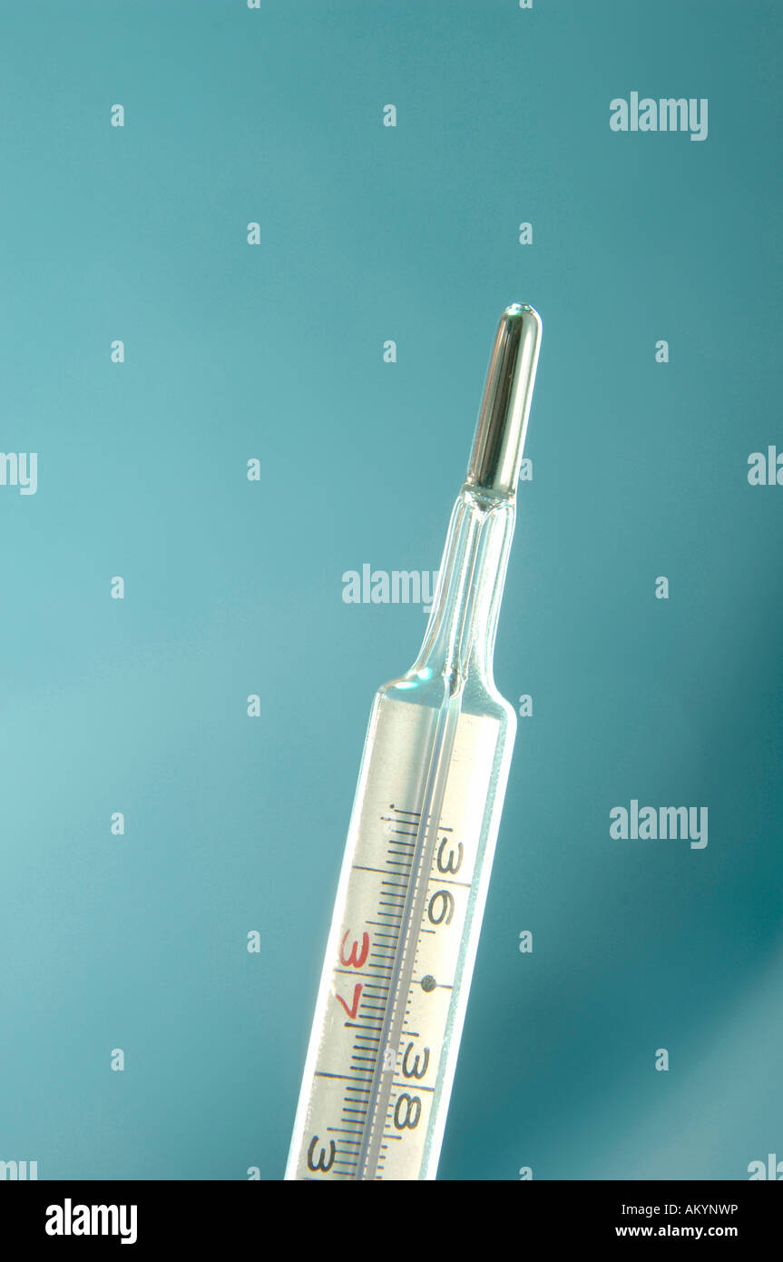 Clinical thermometer Stock Photo