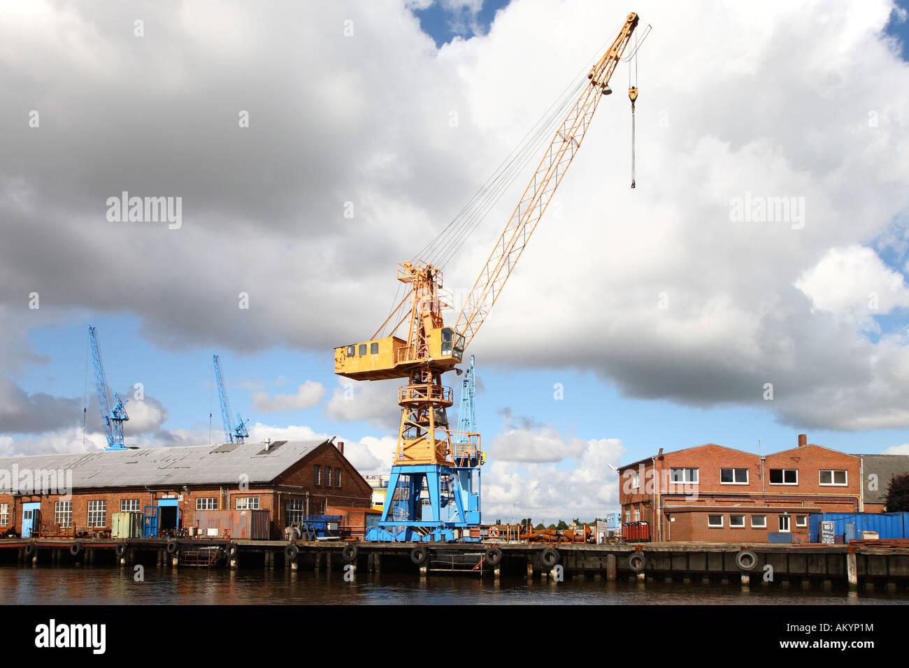 Port of Emden, Lower Saxony, Germany Stock Photo Alamy