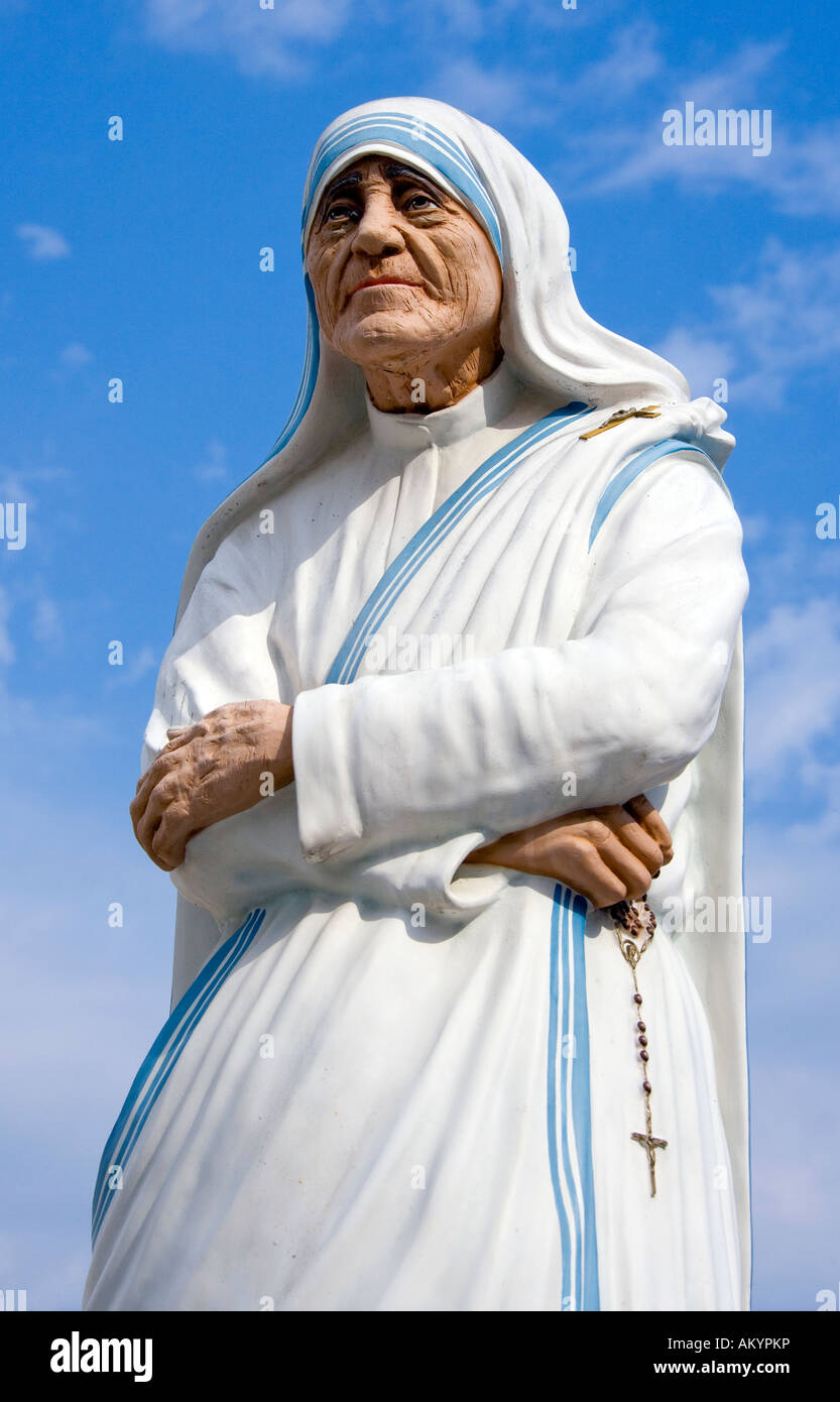 Statue of Mother Teresa of Calcutta Stock Photo