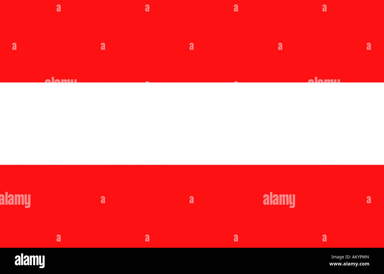 The flag of Austria - graphic Stock Photo