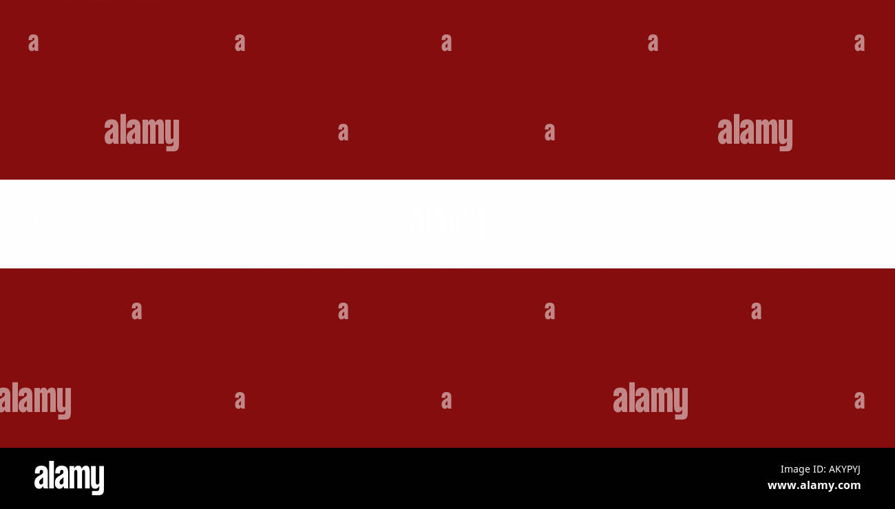 The flag of Latvia - graphic Stock Photo