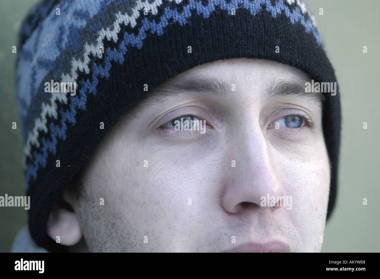 A portrait of a man wearing winter clothing Stock Photo - Alamy