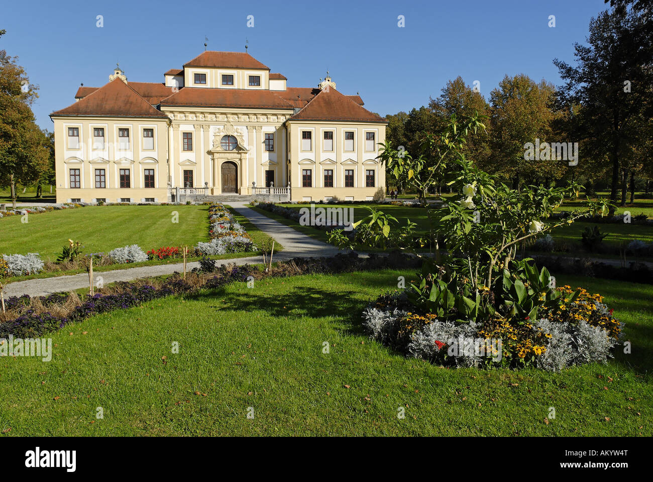 Lustheim Palace near Schleissheim Palace, Munich, Bavaria, Germany ...