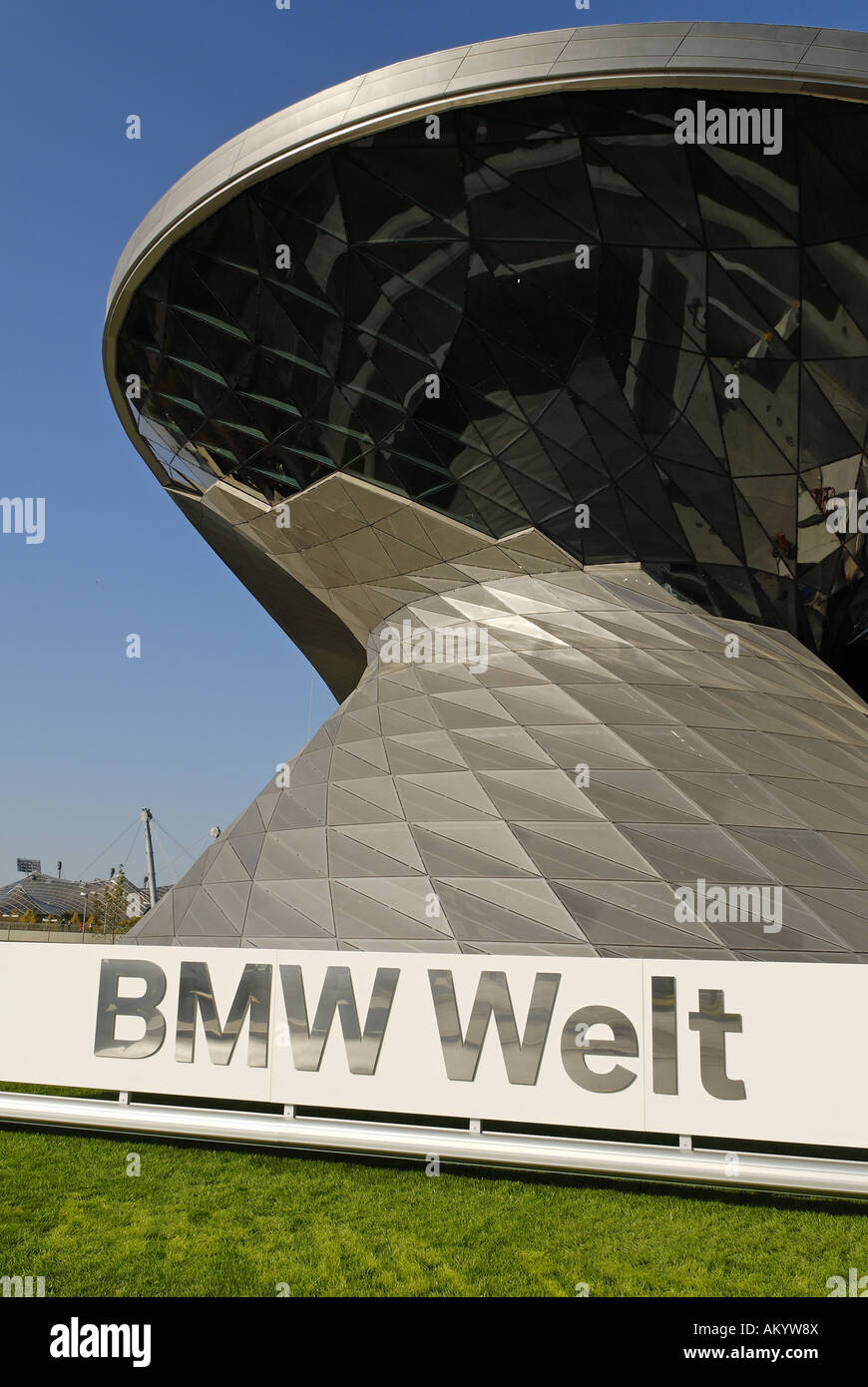 New building BMW Welt, BMW world, Munich, Bavaria, Germany Stock Photo ...