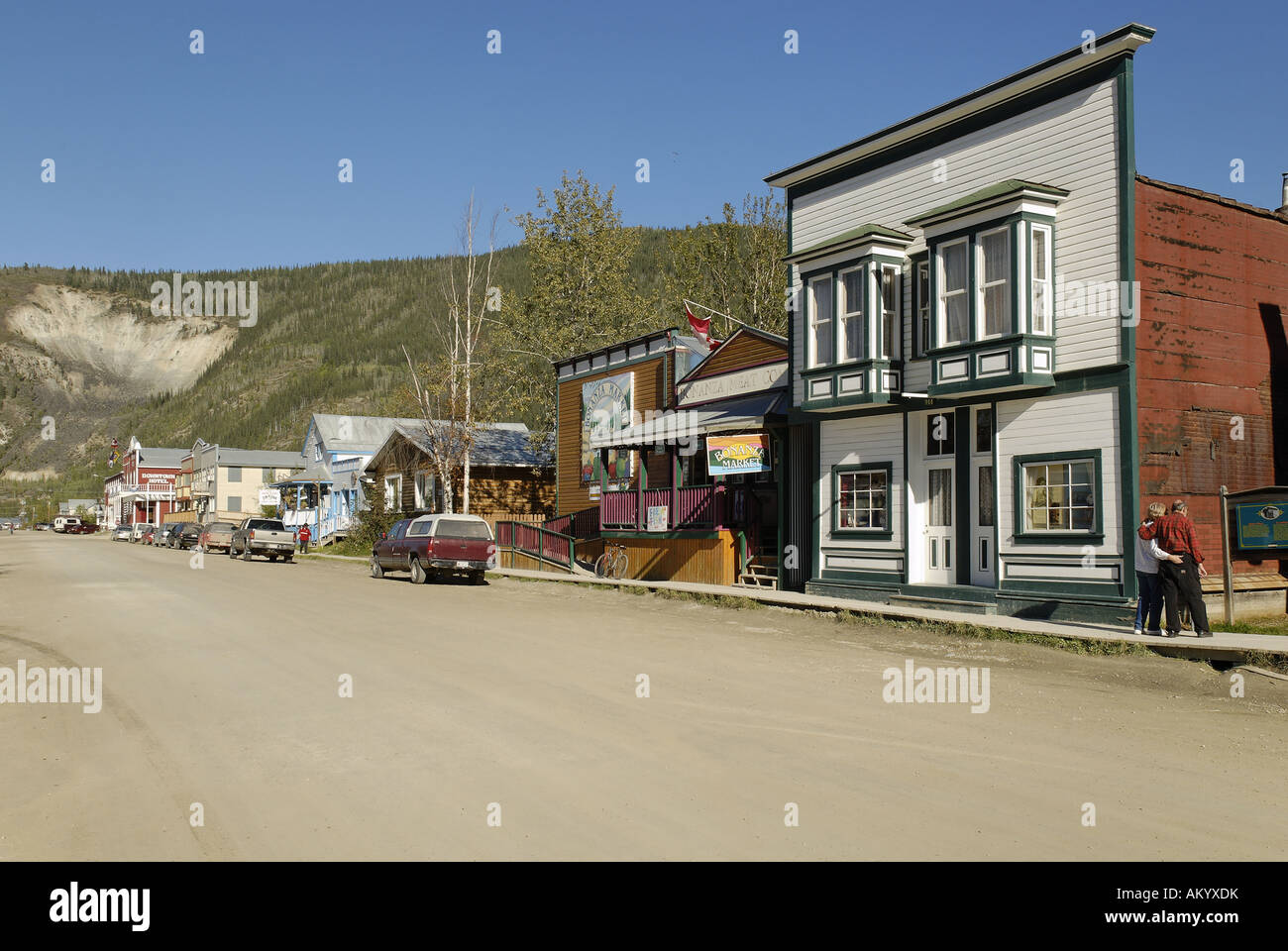 Dawson City, Yukon Territory, Canada Stock Photo Alamy