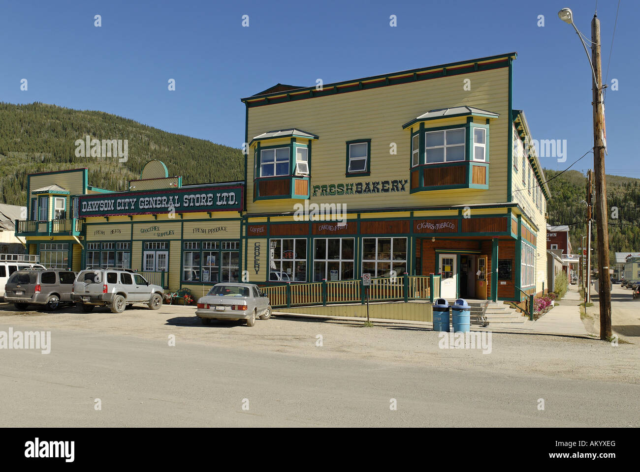 Dawson City, Yukon Territory, Canada Stock Photo Alamy