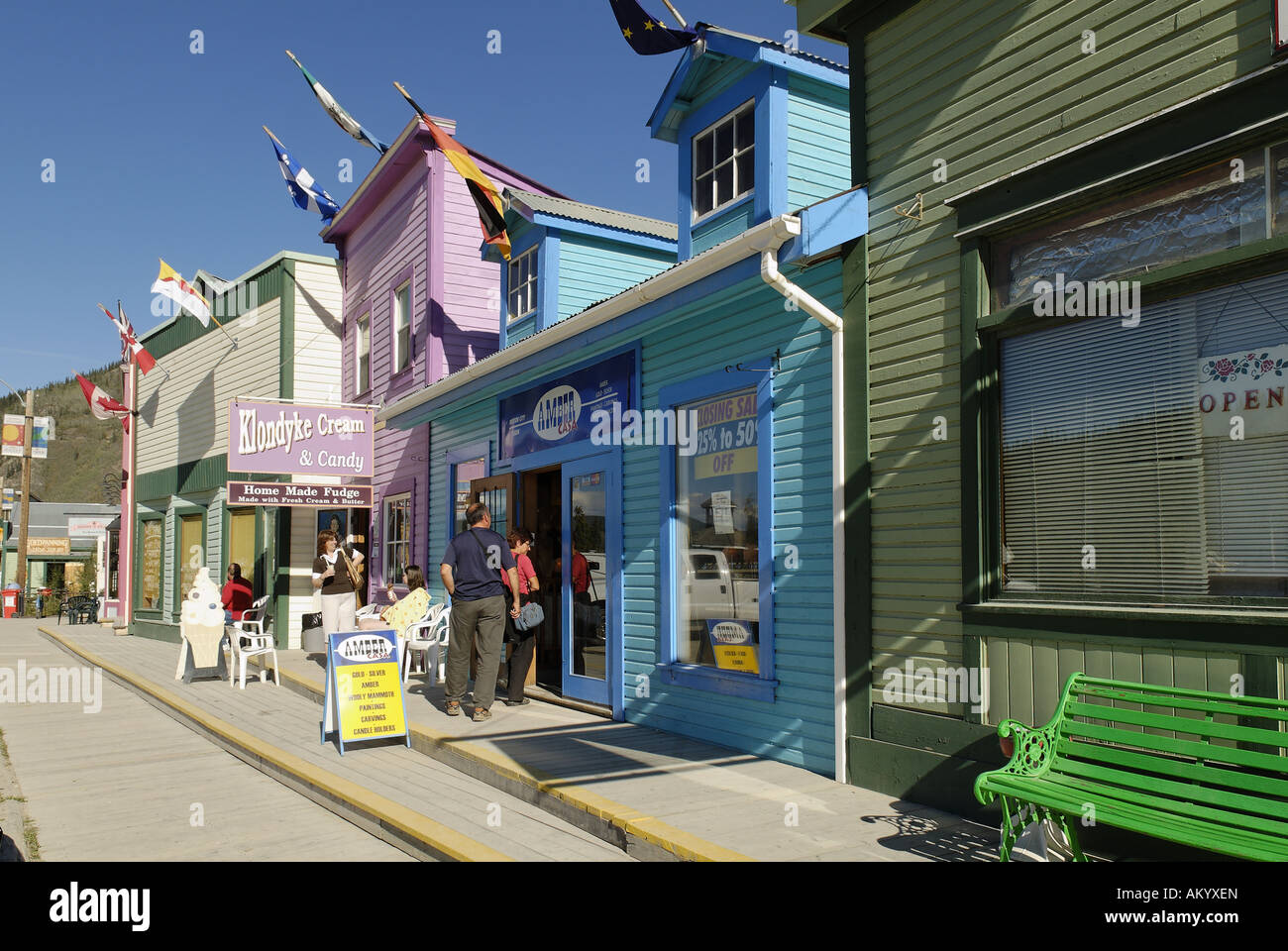 Dawson City, Yukon Territory, Canada Stock Photo Alamy