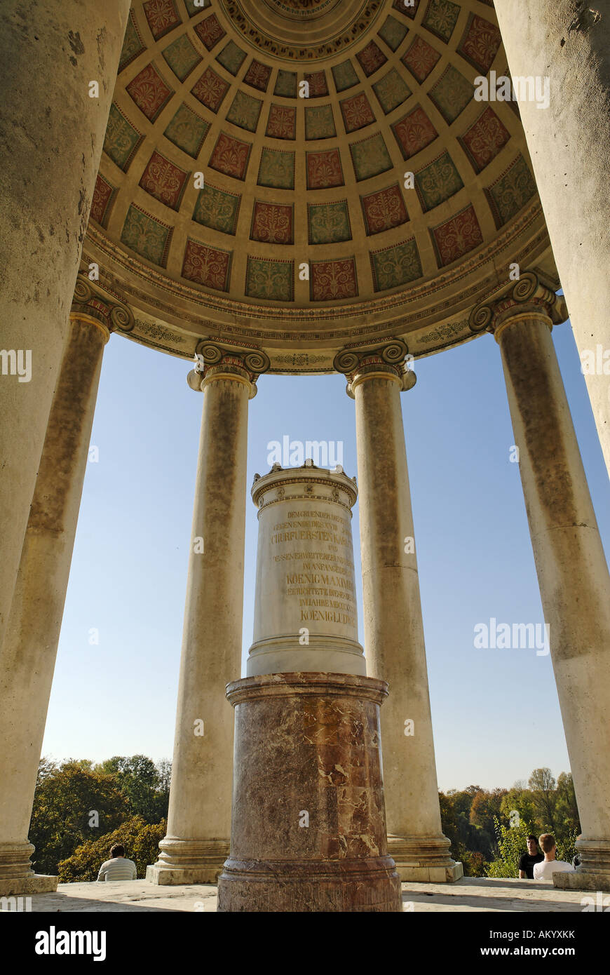 Monopteros, Englischer Garten, English Garden, Munich, Bavaria, Germany
