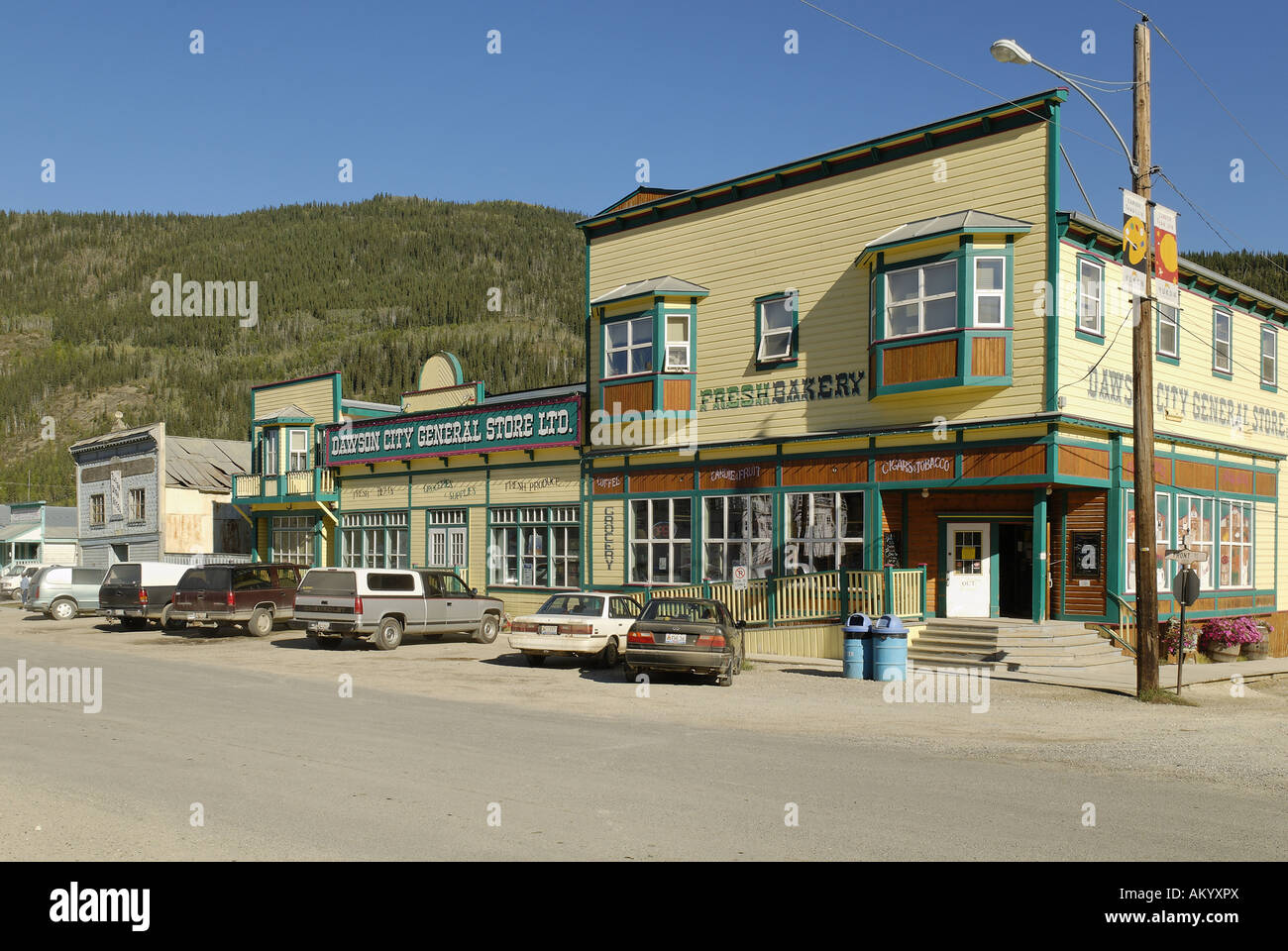 Dawson City, Yukon Territory, Canada Stock Photo Alamy