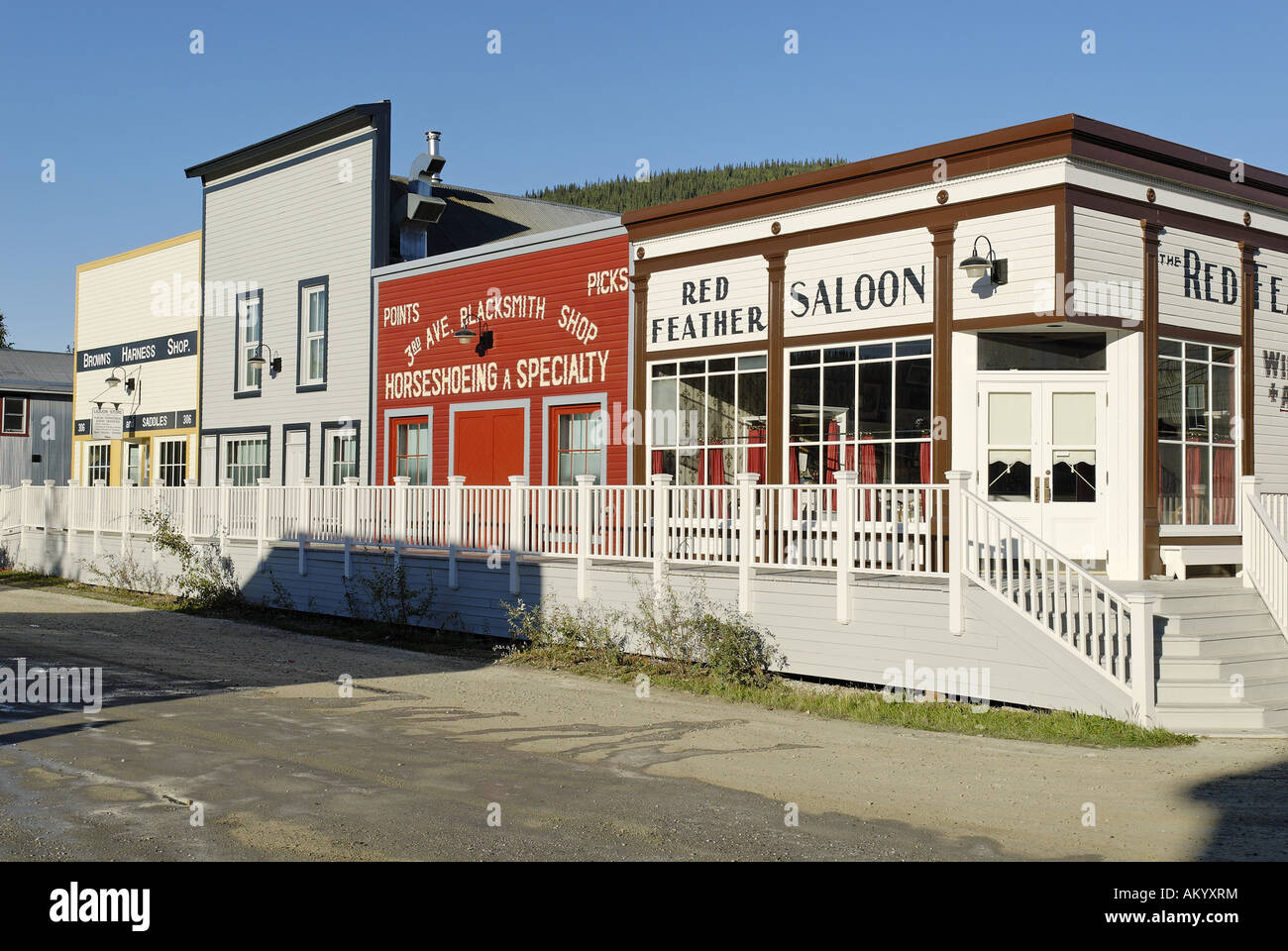 Dawson City, Yukon Territory, Canada Stock Photo Alamy
