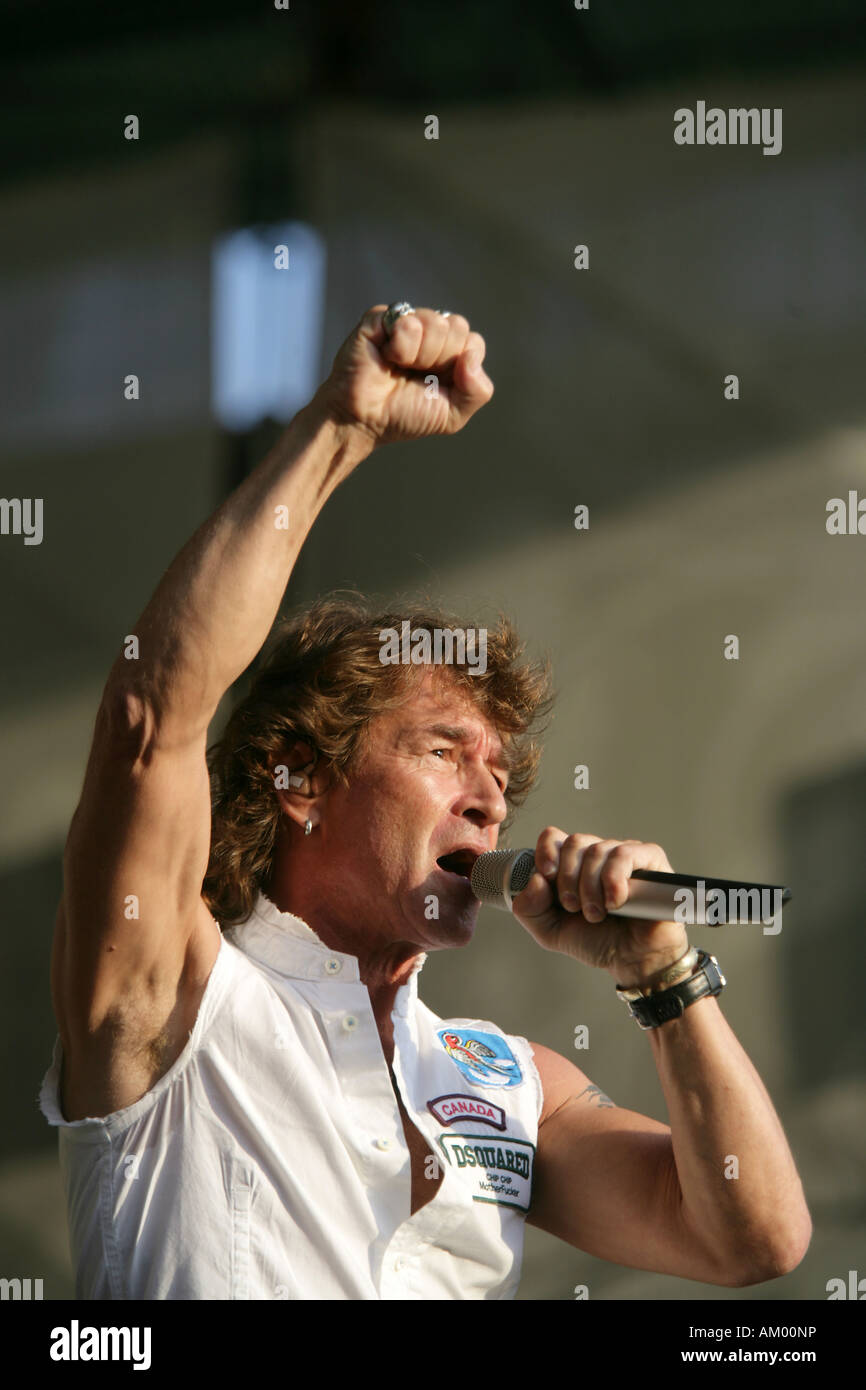 Rock singer Peter Maffay Stock Photo