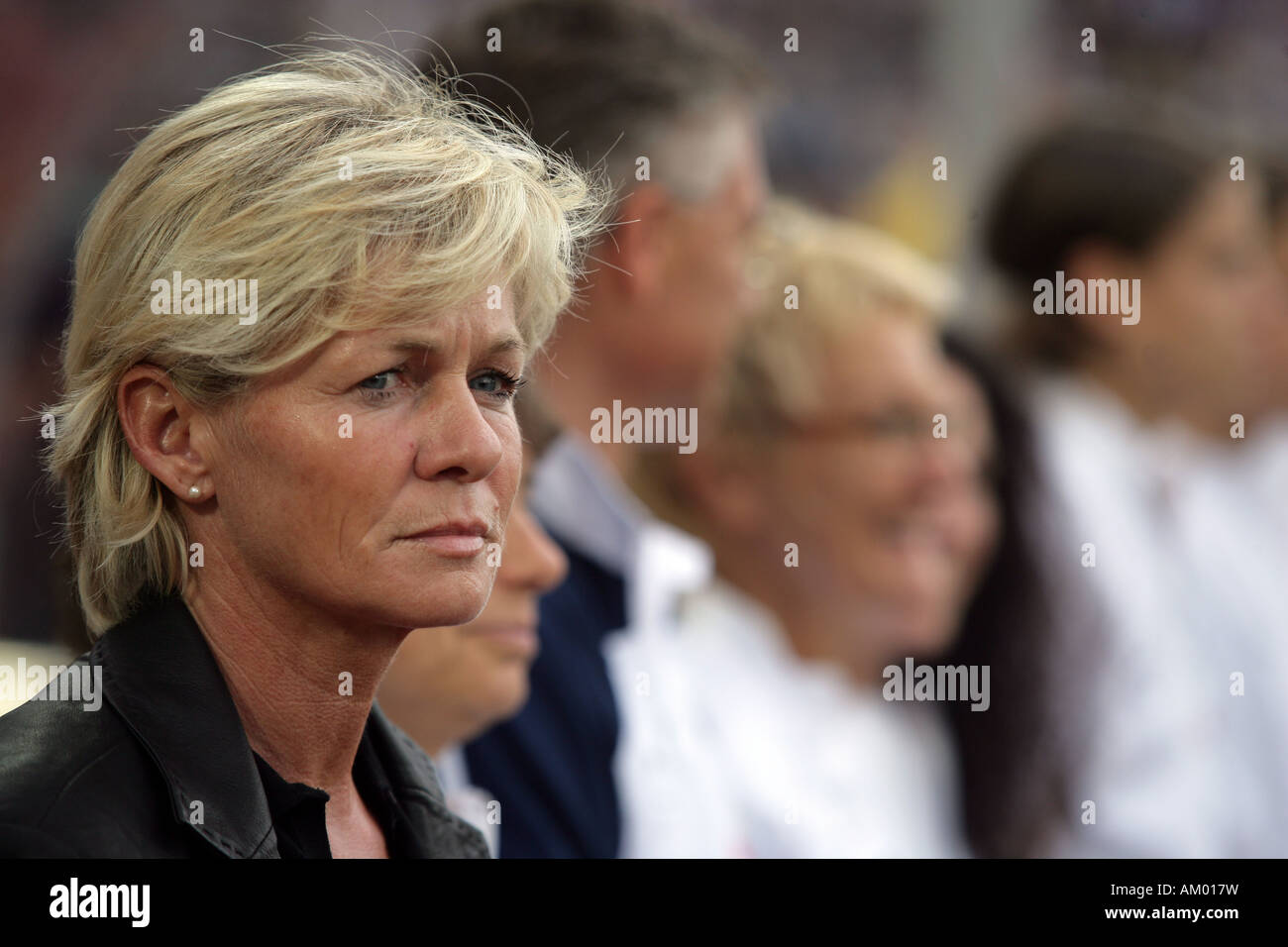 Coach of the german women's football national team Silvia Neid Stock Photo