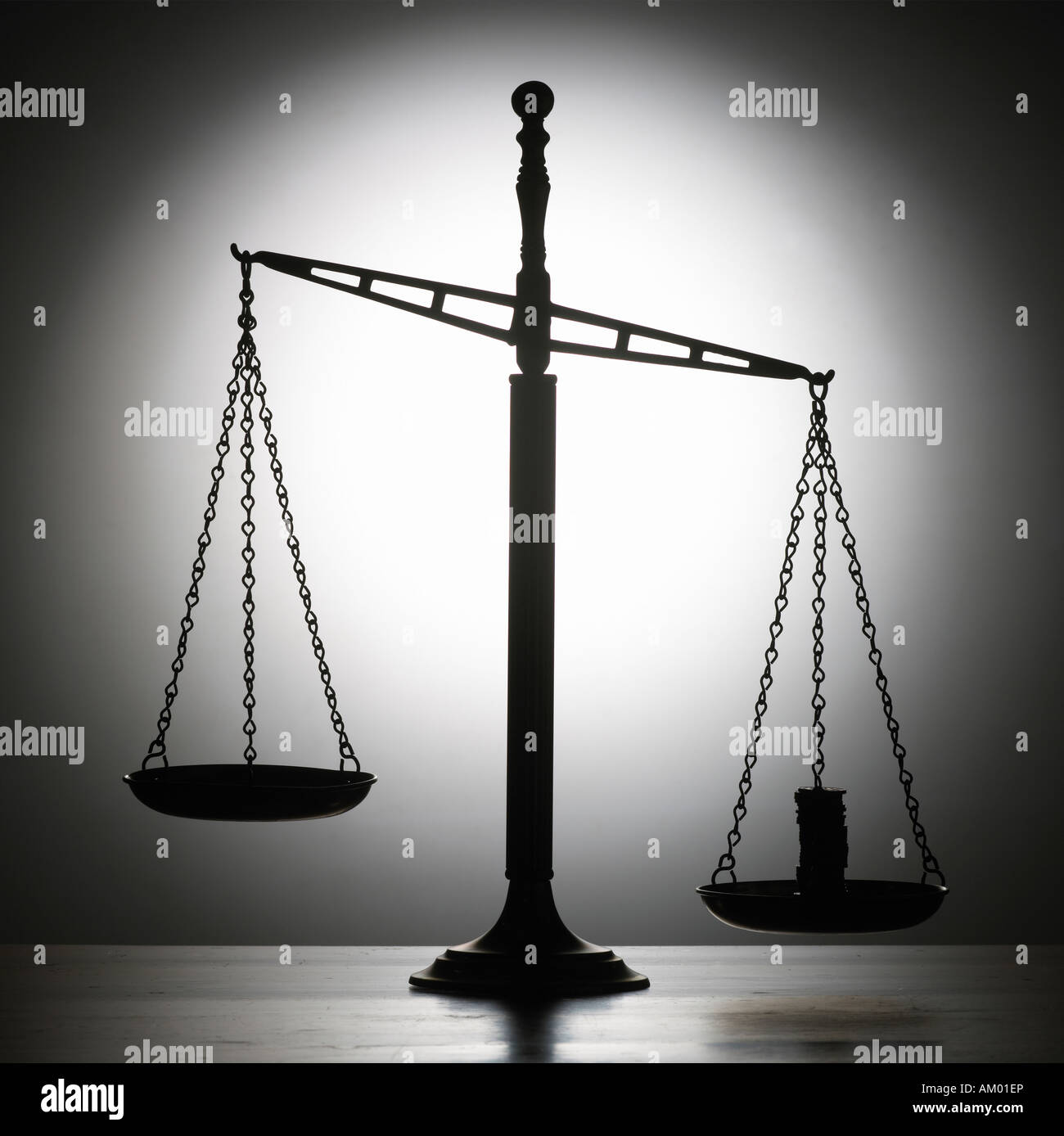 Balance scales with coins hi-res stock photography and images - Alamy