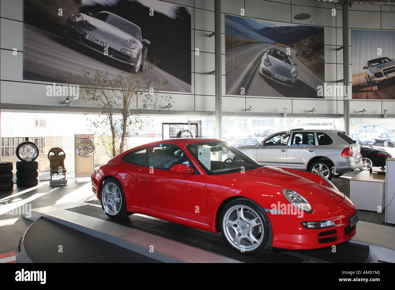 Sportscar by Porsche Stock Photo