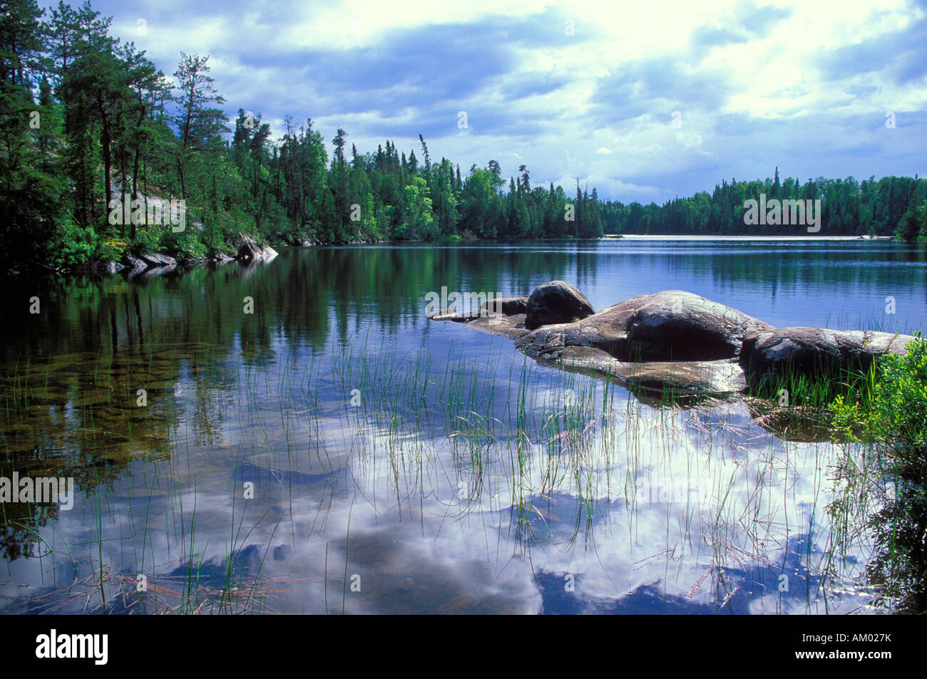 Boundary Waters Canoe Area Minnesota - Seagull Lake In The Boundary Waters Canoe Area Wilderness Bwcaw Minnesota AM027K 