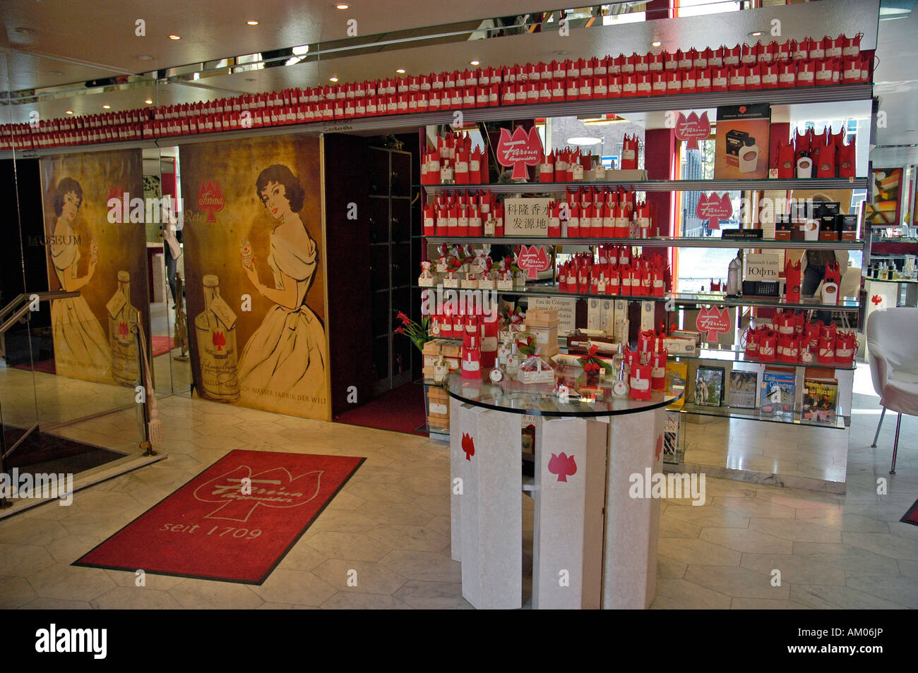 Fragrance museum, Farina House, the birthplace of Eau de Cologne, 4711,  Cologne, North Rhine-Westphalia, Germany Stock Photo - Alamy