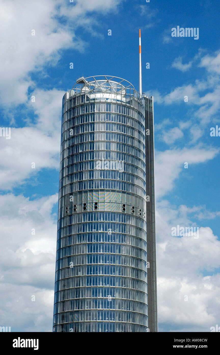 RWE Turm, headquarters, Essen, North Rhine-Westphalia, NRW, Germany Stock Photo