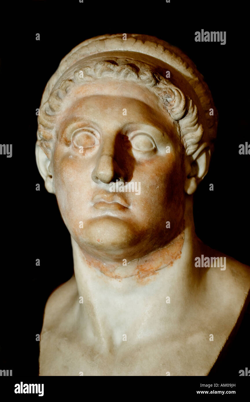 Ptolemee I Soter Greek Greece general of Alexander the great Stock Photo
