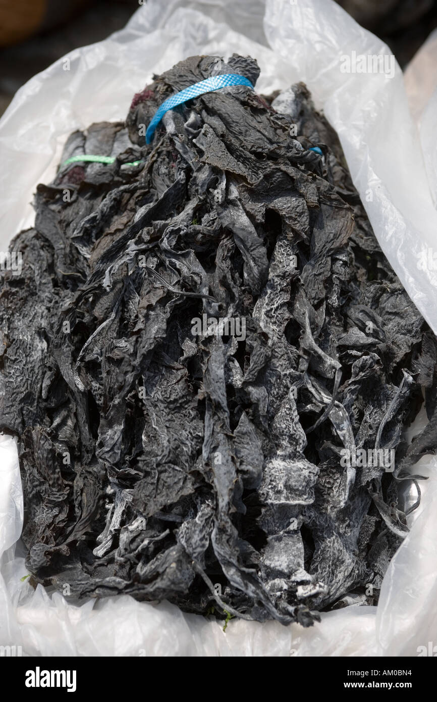 Dried seaweed laver jagalchi fish hires stock photography and images