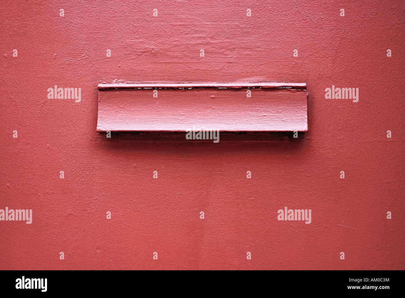 Lid Of Red Mail Box Stock Photo Alamy