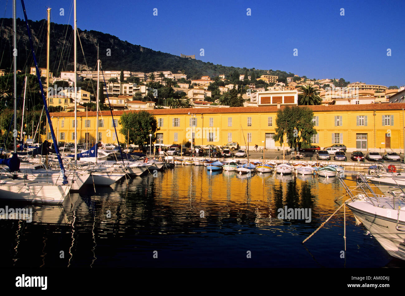 France, Alpes Maritimes, Villefranche sur Mer, Port Royal de la Darse