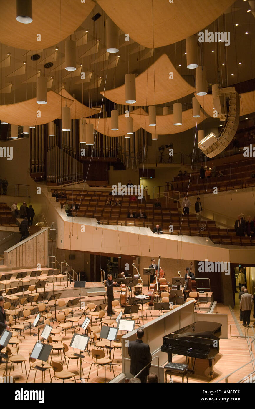 Philharmonics inside Stock Photo