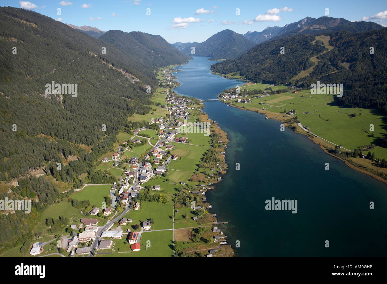 Weissensee, Carinthia, Austria Stock Photo Alamy