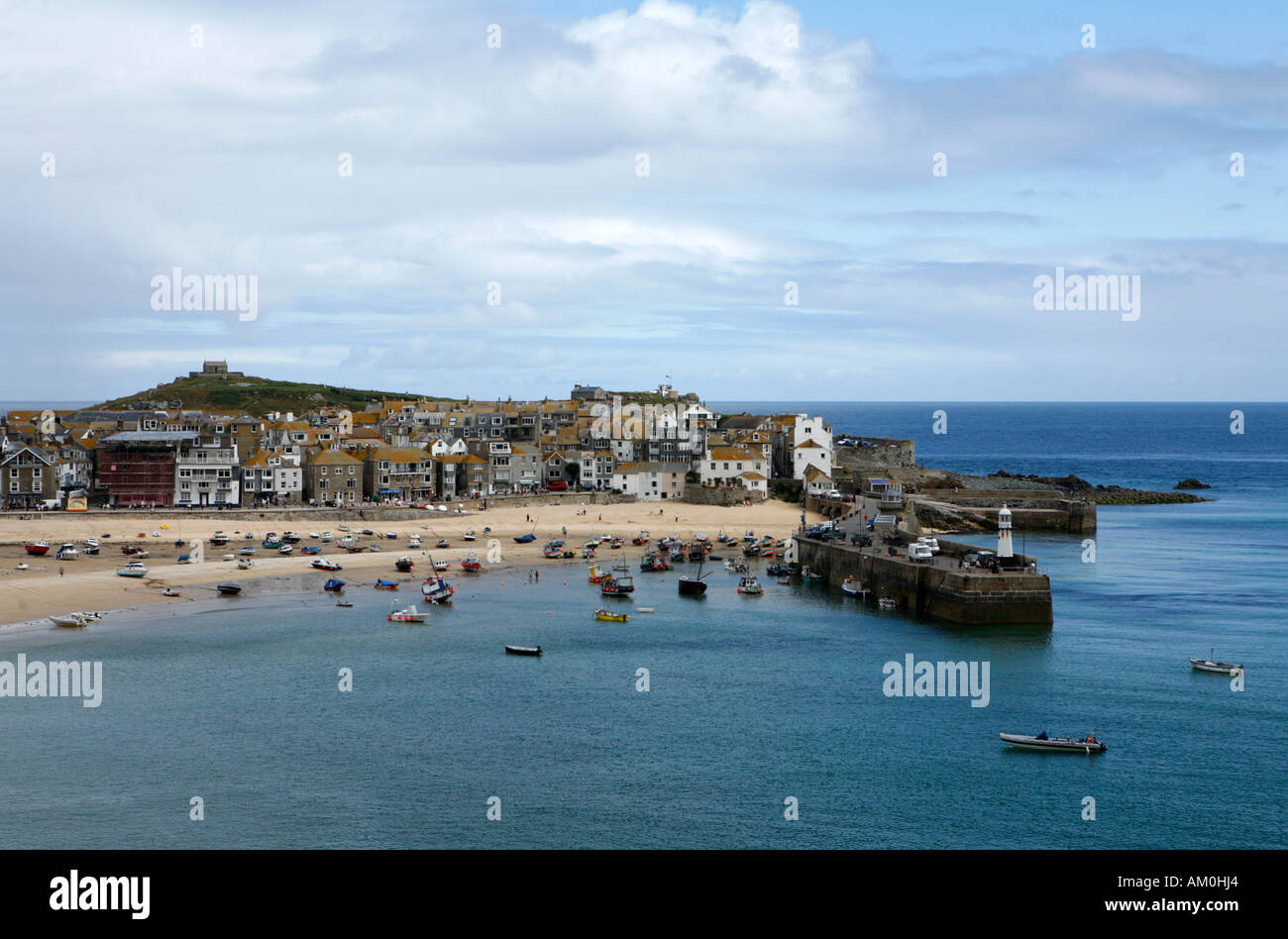 St Ives Bay Cornwall Stock Photo - Alamy