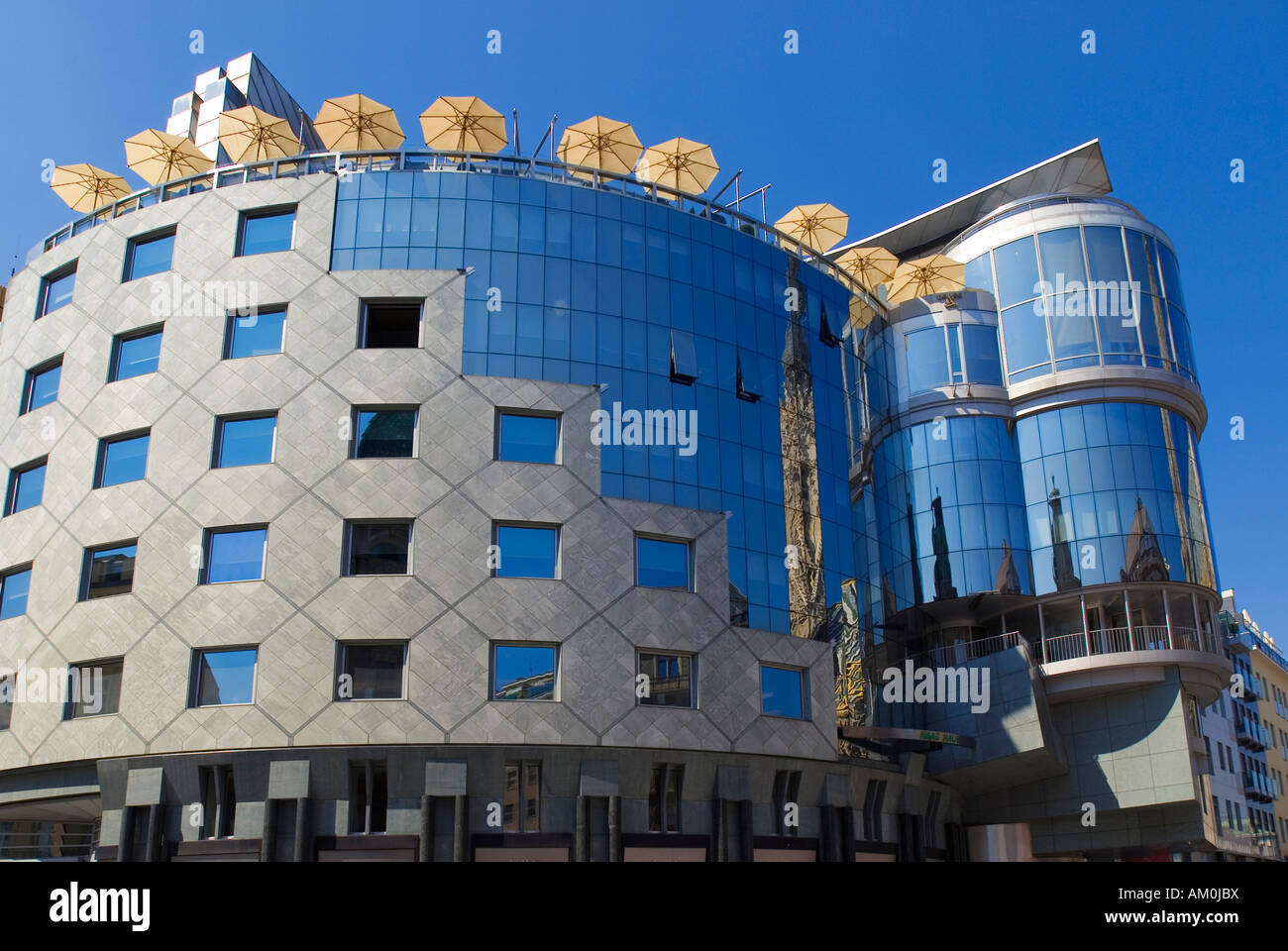 Haas House, Vienna, Austria Stock Photo