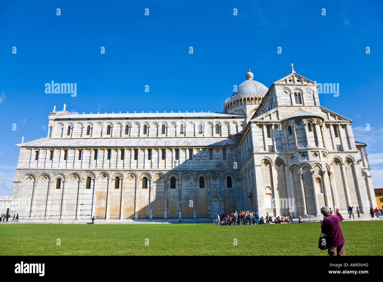 Cathedral Piazza dei Miracoli Pisa Tuscany Italy Stock Photo