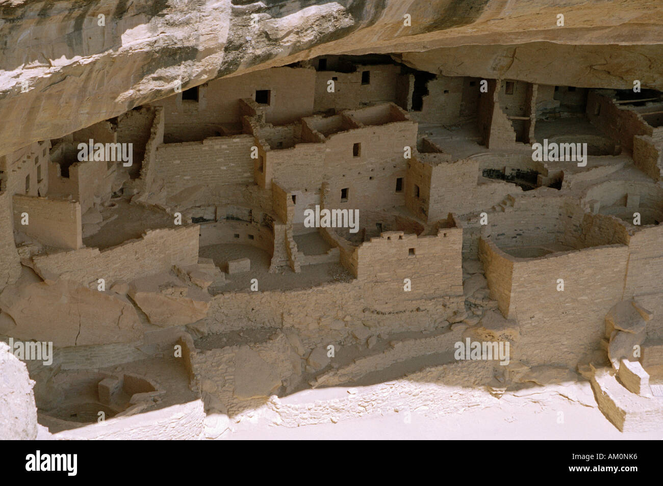 USA North America Colorado Mesa Verde Nat Park Cliff Palace the largest ...