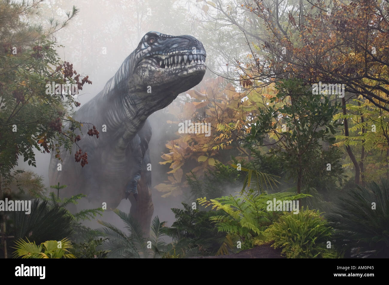 Tyrannosaurus Cincinnati Zoological Gardens Cincinnati OH Stock Photo