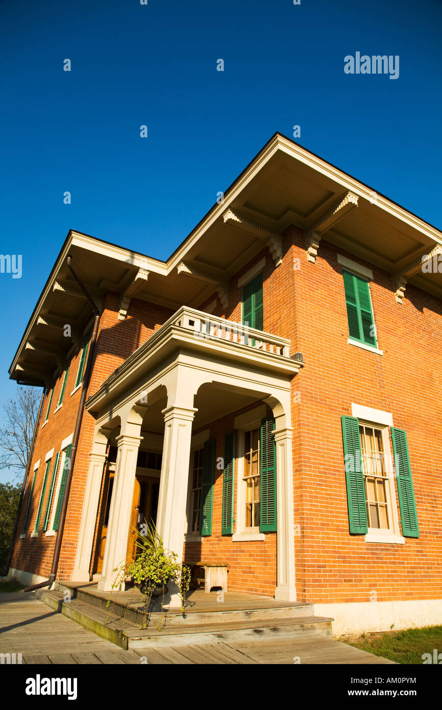 ILLINOIS Galena Ulysses S Grant Home historic site brick home exterior former US president and