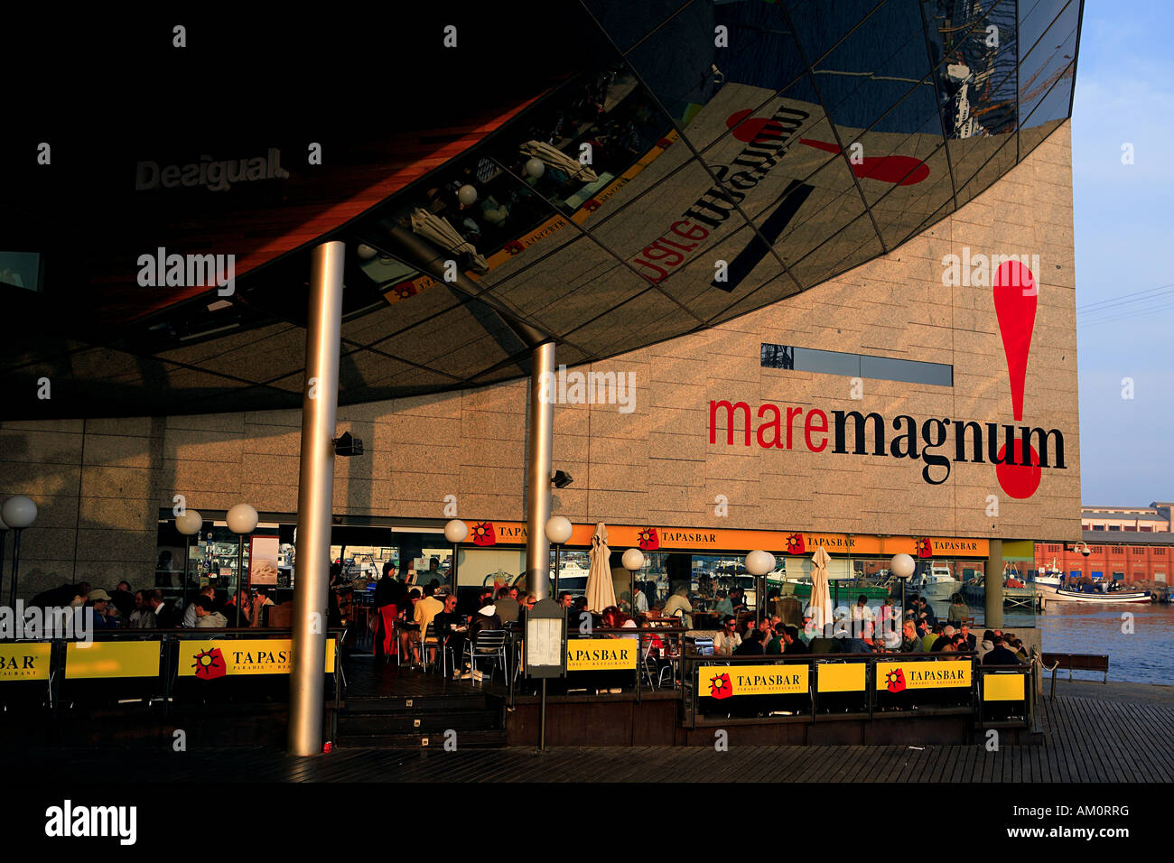 Spain, Catalonia, Barcelona, Mare Nostrum shopping mall Stock Photo