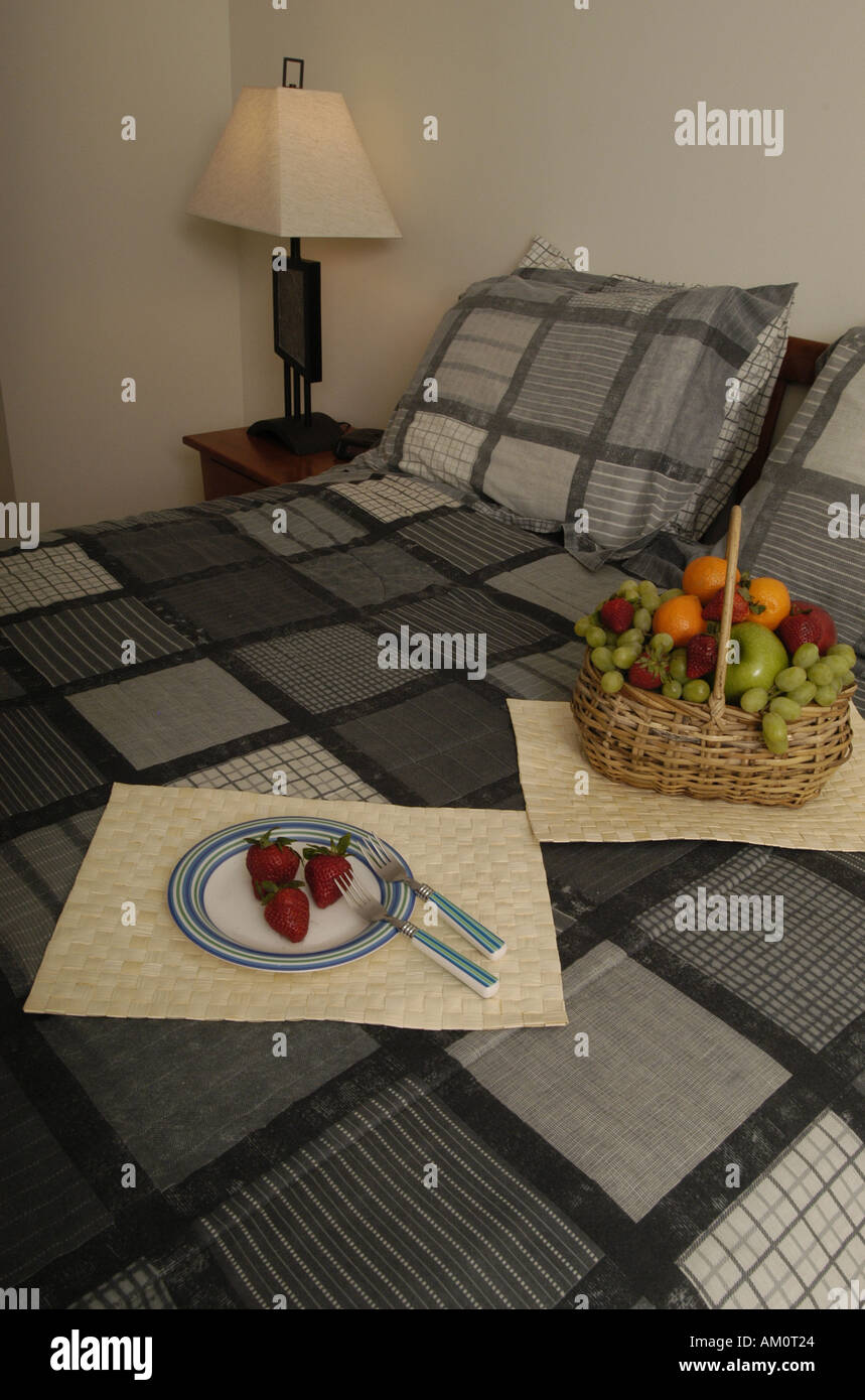 Fruit Basket Breakfast In Bed Breakfast Complimentary
