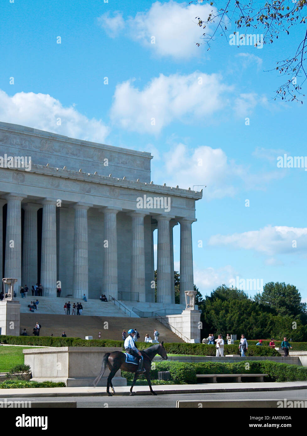 Lincoln Memorial Washington DC. USA Stock Photo