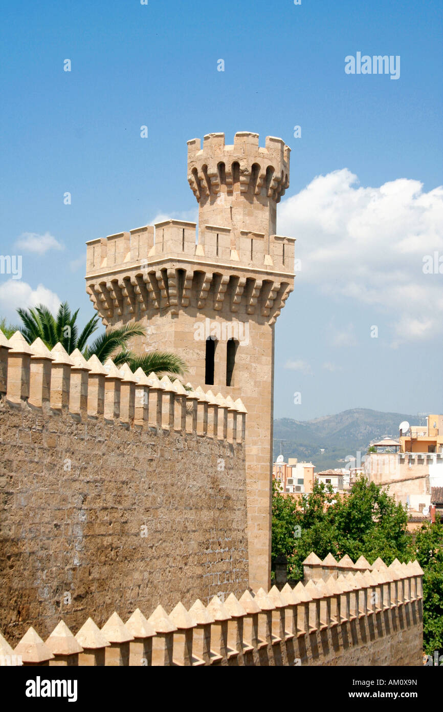 Palacio de la Almudena, Palma, Mallorca, Spain Stock Photo