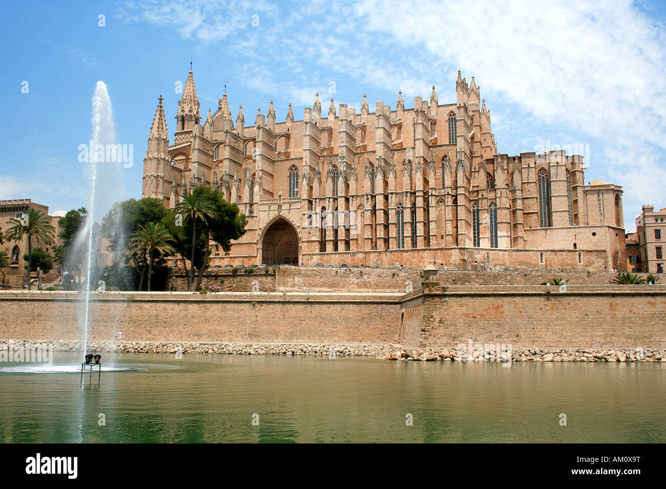 La Seu Cathedral, Palma, Mallorca, Spain Stock Photo
