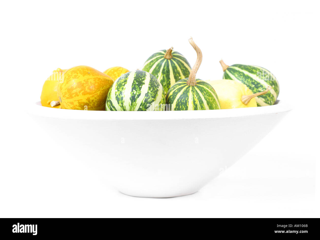 Decorative Pumpkins Stock Photo