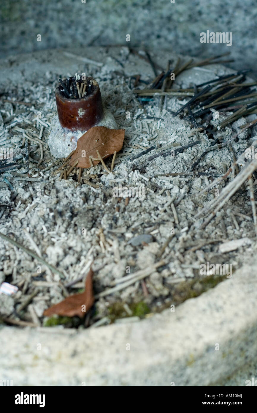 Incense sticks Hasedera Sakurai Japan Stock Photo Alamy