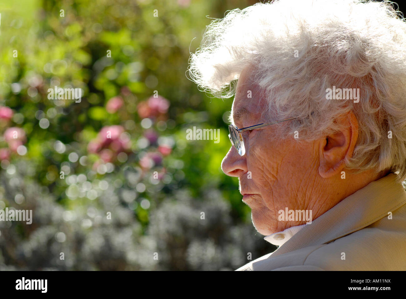 Old woman Stock Photo