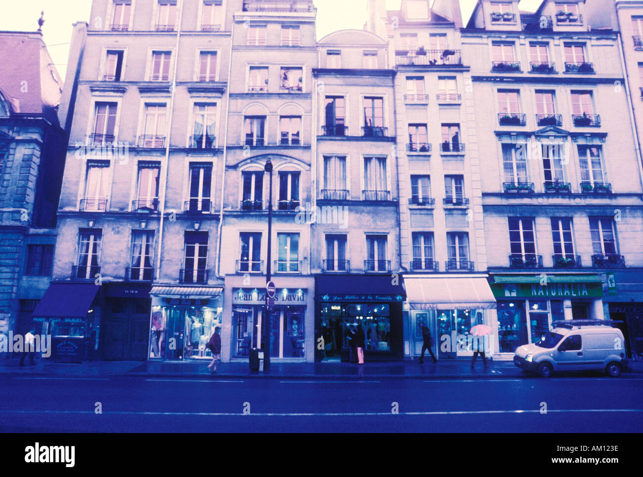 Street in Paris France Stock Photo - Alamy