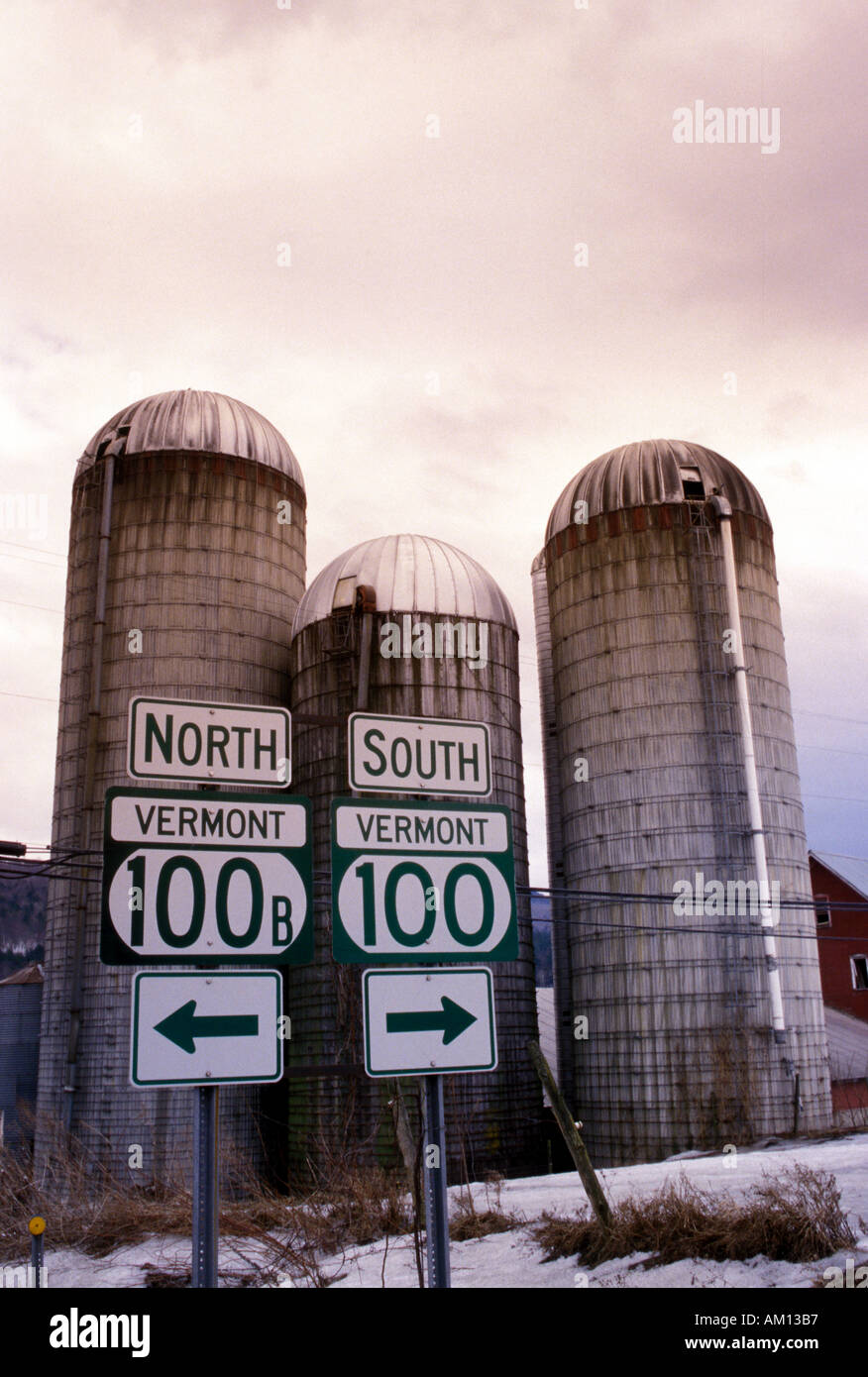 Route 100 Chelsea Vermont Stock Photo Alamy