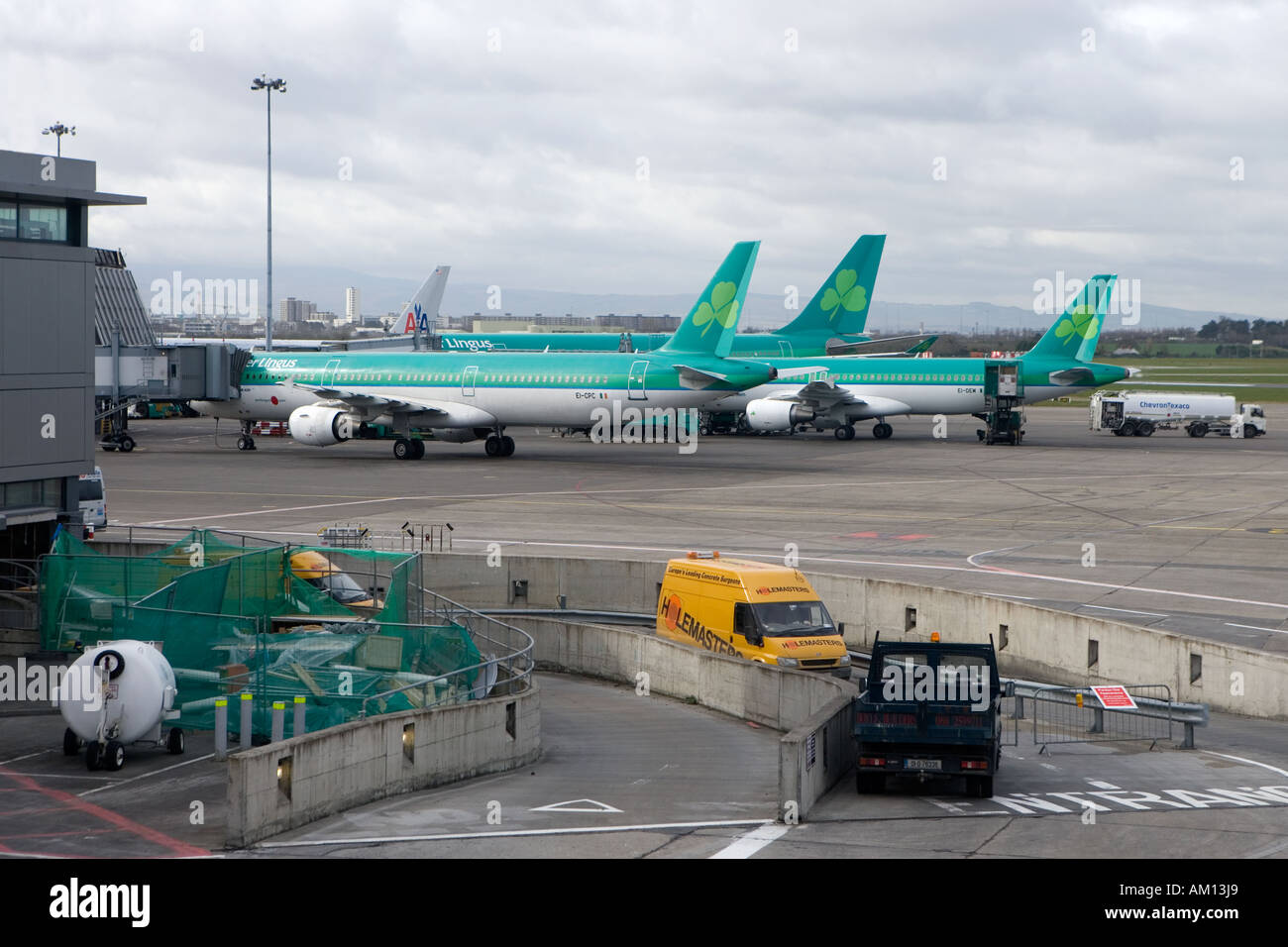 Aer Lingus Planes and Aviation Facilities Dublin Airport County Dublin