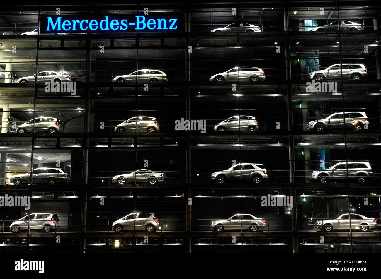 Mercedes Benz AG - Munich. Stock Photo