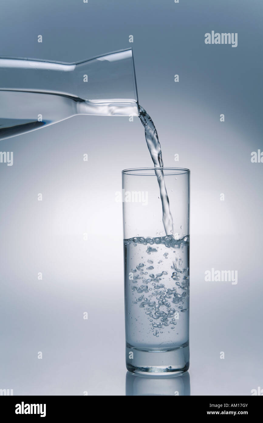 Carafe water glas hi-res stock photography and images - Alamy